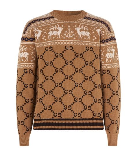 gucci pullover ebay herren|gucci christmas jumper.